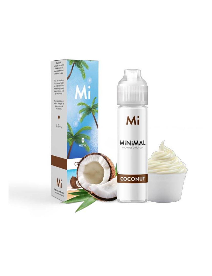 E-liquide Coconut 50 ml – MiNiMAL – The Fuu | Sans nicotine