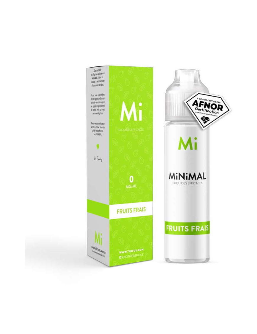 E-liquide Fruits Frais 50 ml – MiNiMAL – The Fuu | Sans nicotine
