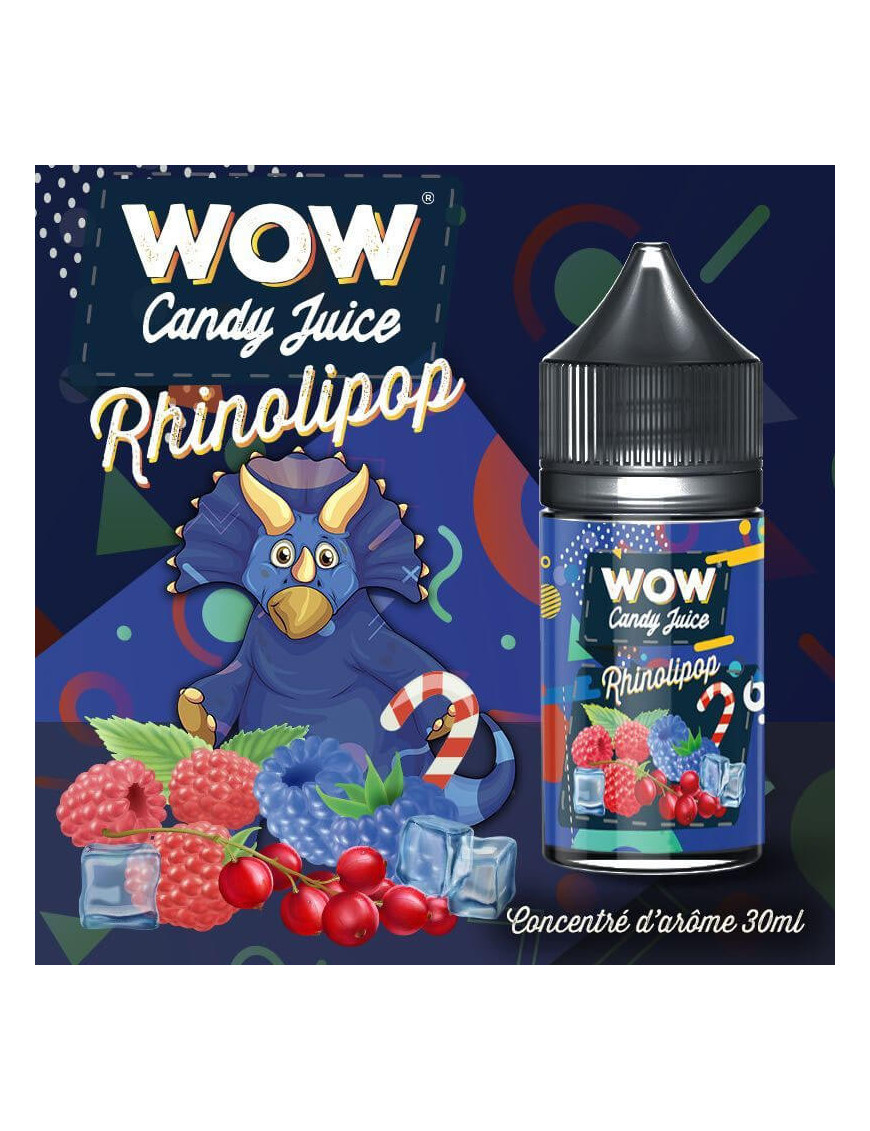 Konzentrat Rhinolipop 30ml - Wow Candy Juice Dino - Made In Vape
