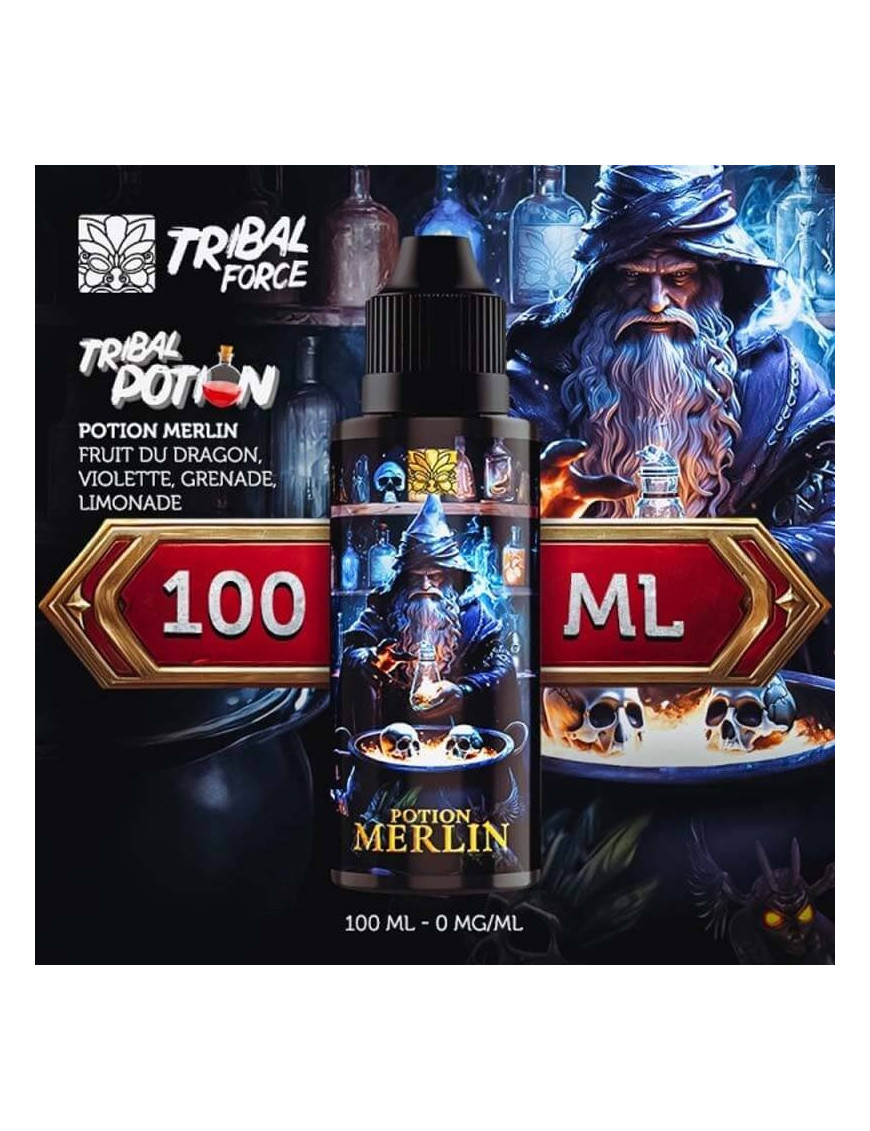 Potion Merlin 100 ml – 0 mg Nikotin | Tribal Potion – Tribal Force