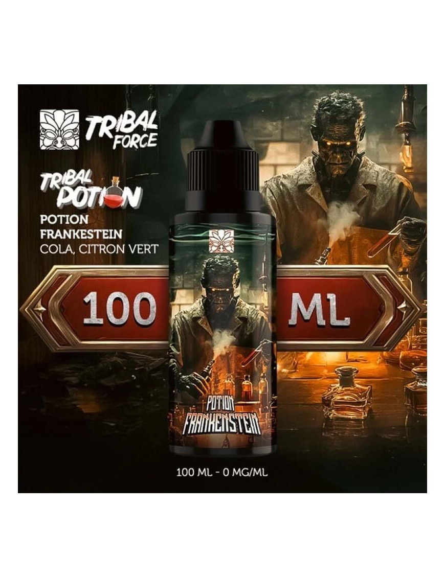 Potion Frankenstein 100 ml – 0 mg Nikotin | Tribal Potion – Tribal Force