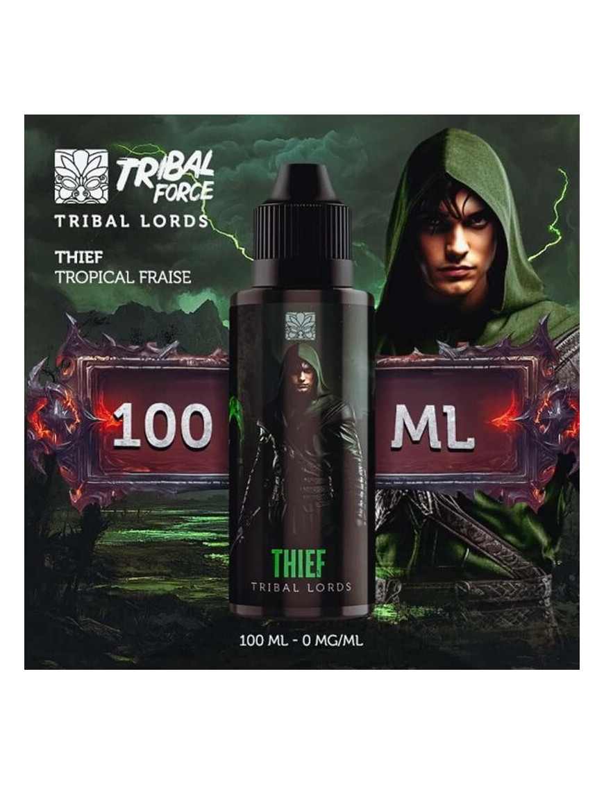 Thief 100 ml – 0 mg Nikotin | Tribal Lords – Tribal Force