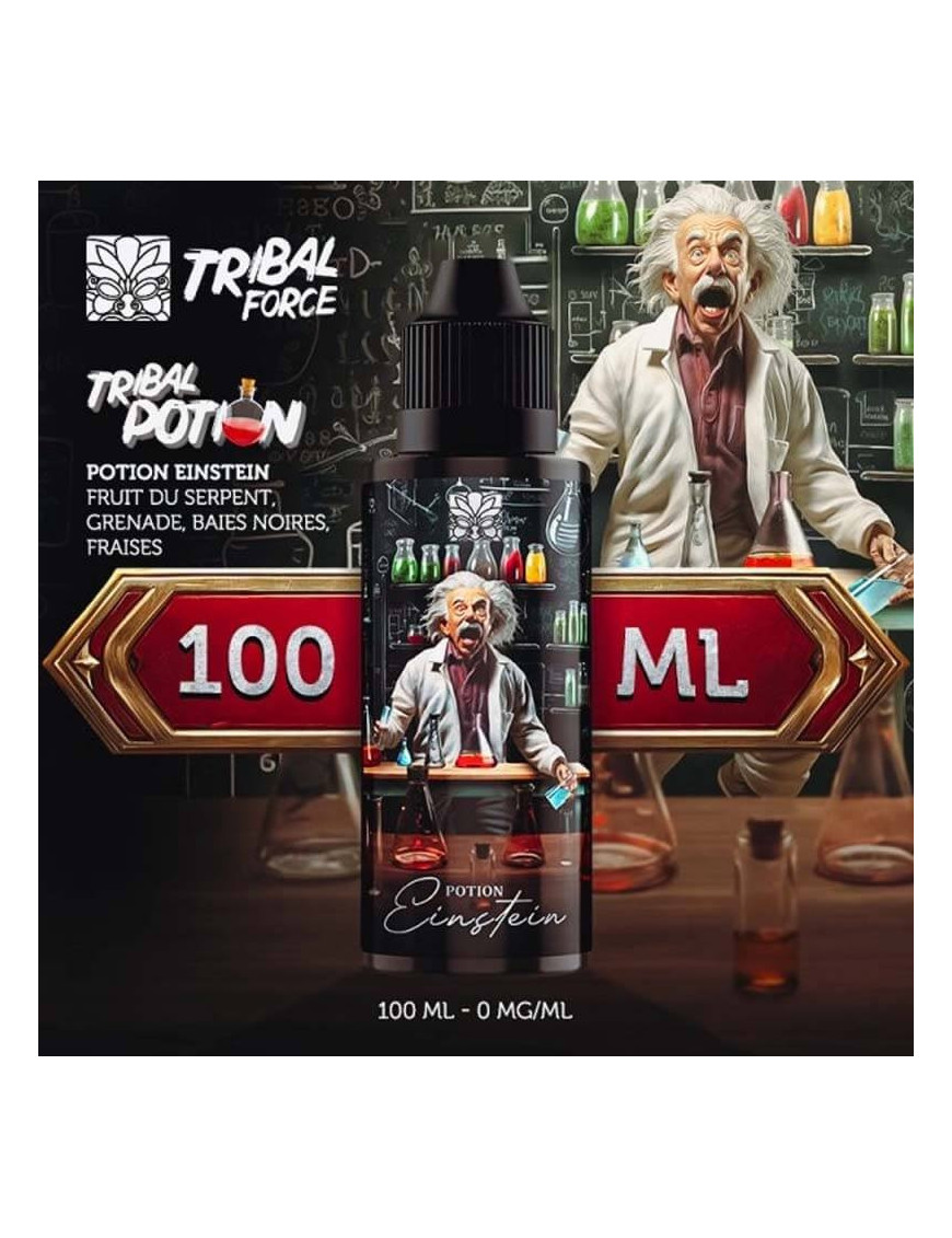 Potion Einstein 100 ml – 0 mg Nikotin | Tribal Potion – Tribal Force