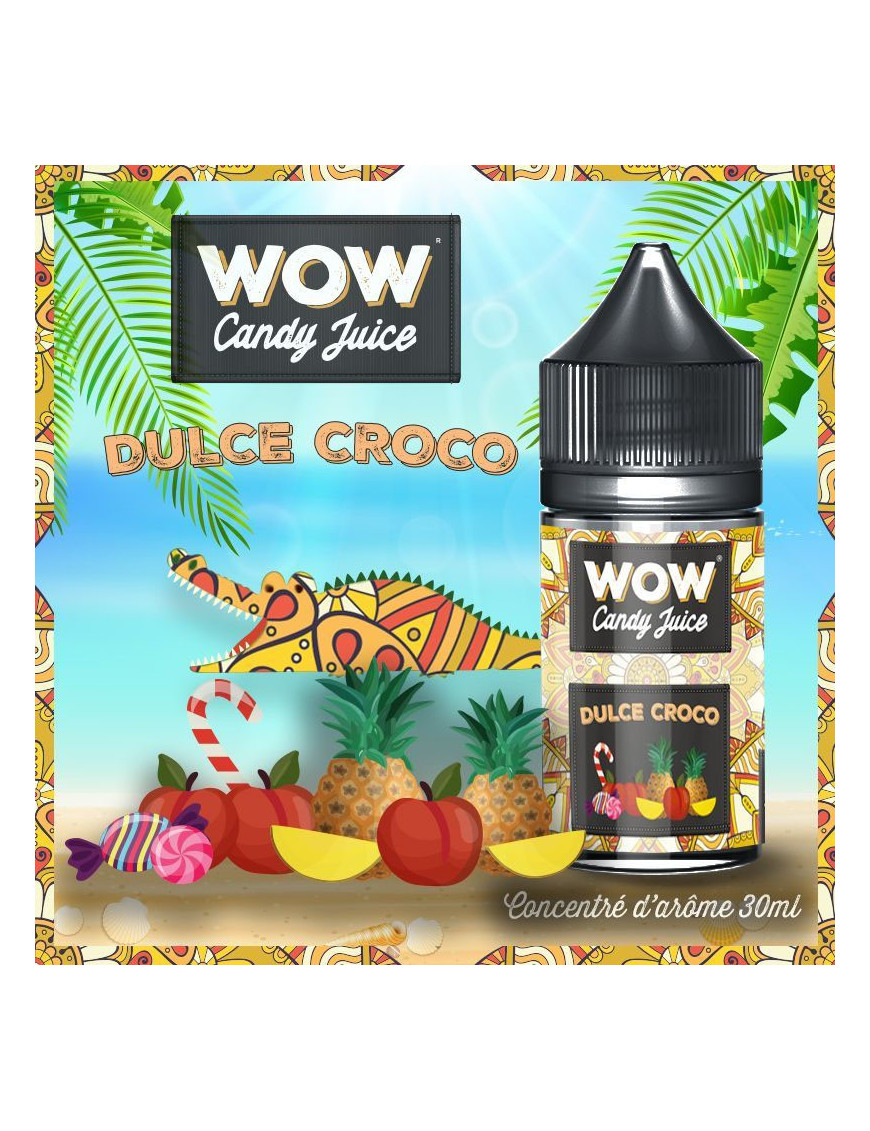Konzentrat Dulce Croco 30ml - Wow Candy Juice - Made In Vape
