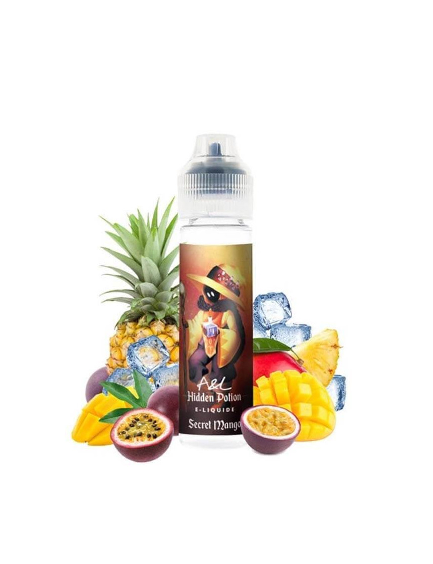 Secret Mango 50 ml – 0 mg Nikotin | Hidden Potion – A&L