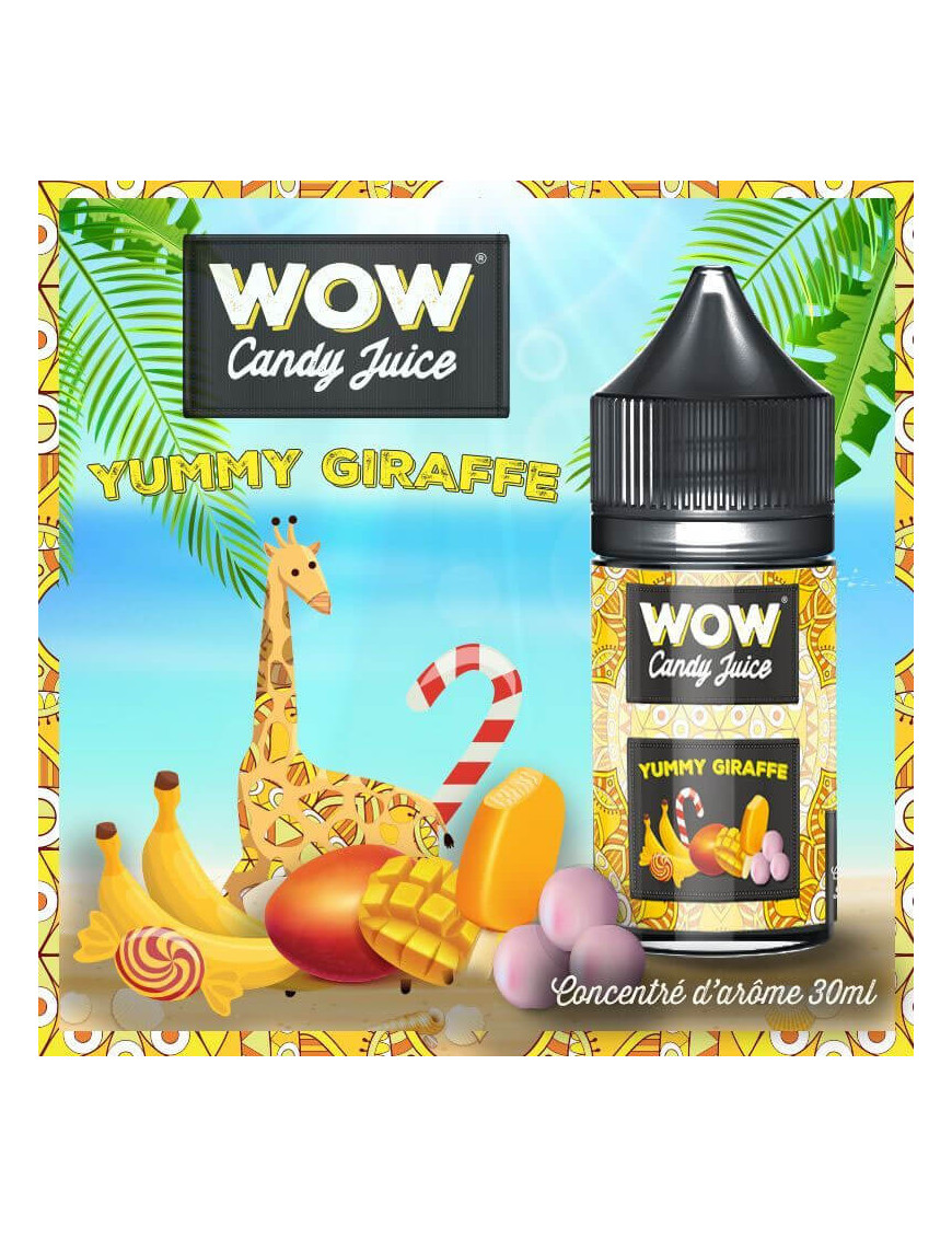 Konzentrat Yummy Giraffe 30ml - Wow Candy Juice - Made In Vape
