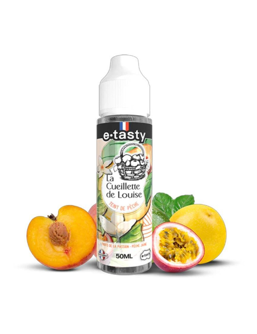 Teint de Pêche 50 ml – 0 mg | La Cueillette de Louise – E.Tasty