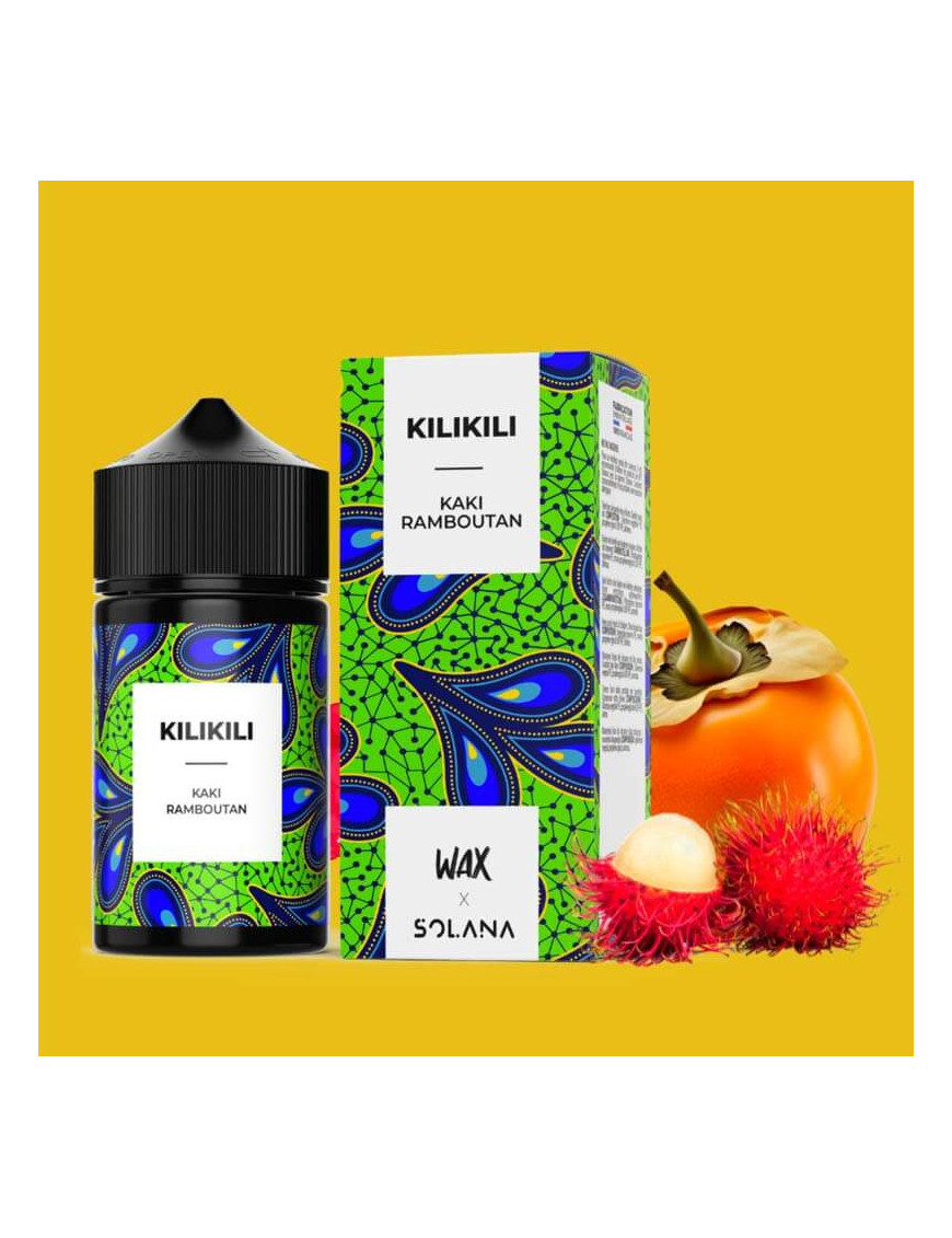 Kilikili 50 ml – 0 mg Nikotin | Wax – Solana – Kaki Rambutan Liquid