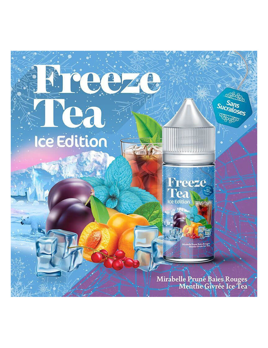 Konzentrat Mirabelle Pflaume Rote Beeren 30ml - Freeze Tea - Made In Vape