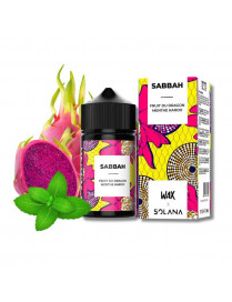 Sabbah 50 ml – 0 mg Nikotin | Wax – Solana – Drachenfrucht Karoo-Minze Liquid