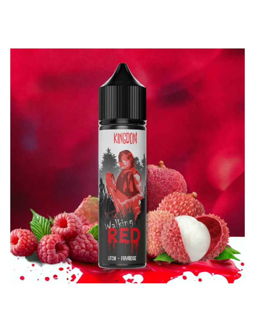 Kingdom 50 ml – 0 mg Nikotin | Walking Red – Solana – Litschi Himbeere Liquid