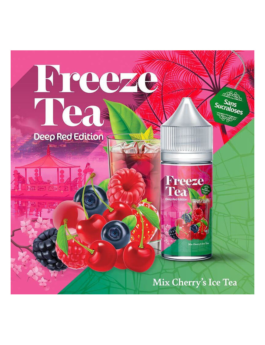 Konzentrat Mix Cherry's Ice Tea 30ml - Freeze Tea - Made In Vape