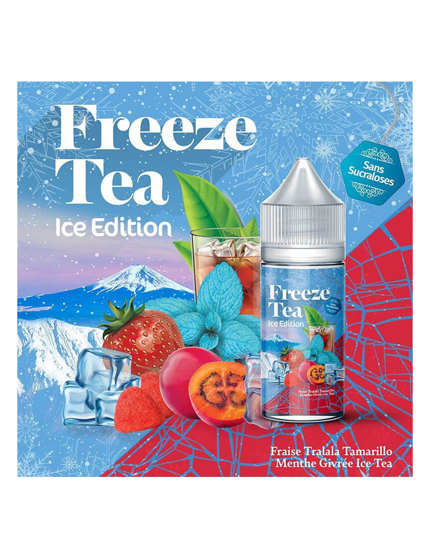 Concentré Fraise Tralala Tamarillo Ice Tea 30ml - Freeze Tea - Made In Vape
