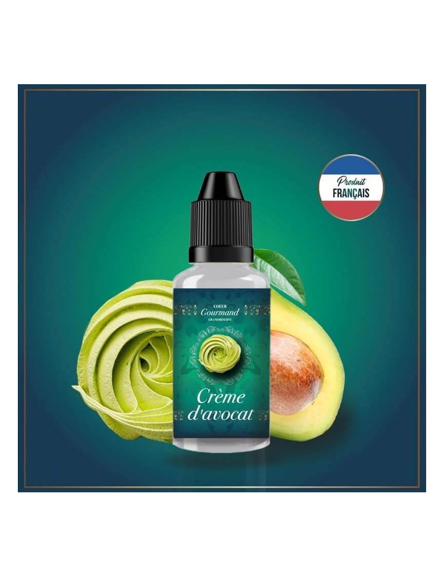 Concentré Crème d’Avocat 30 ml – Cœur Gourmand Grand Réserve – Made In Vape