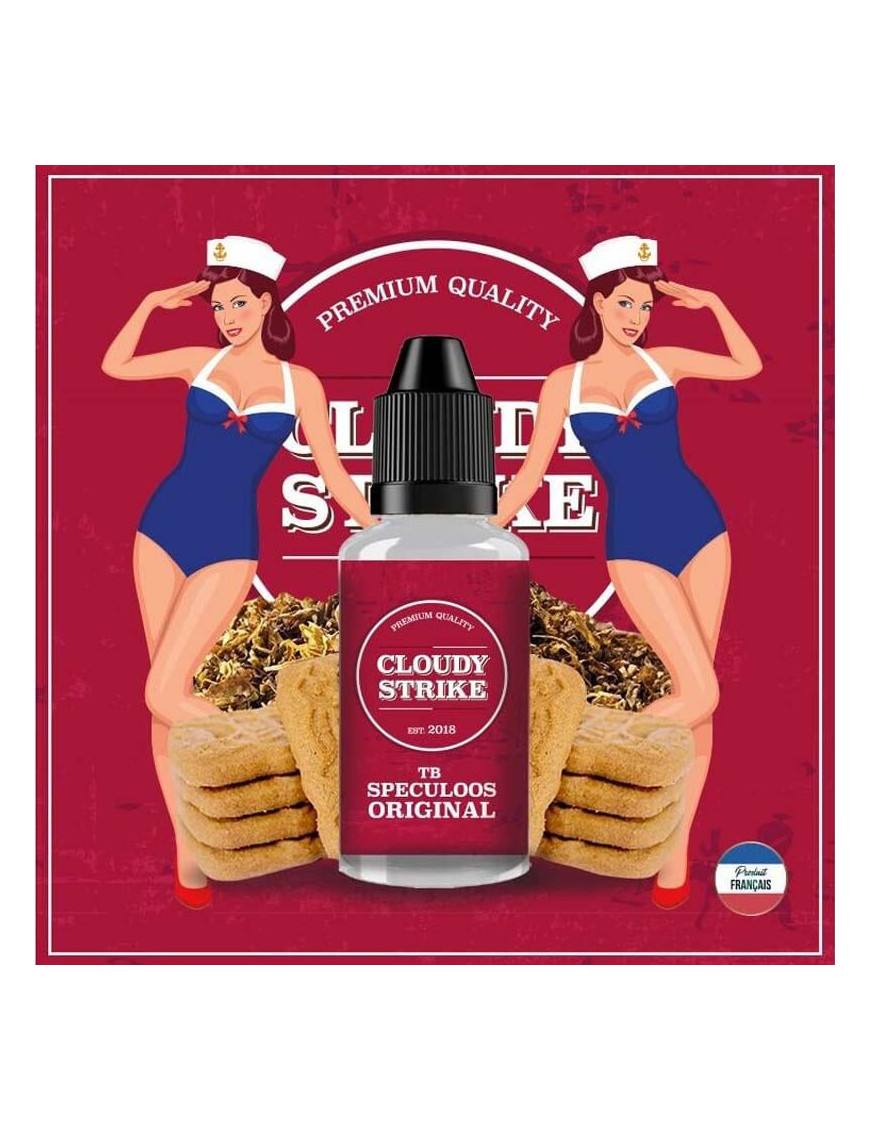 Concentré TB Speculoos Original 30 ml – Cloudy Strike – Made In Vape