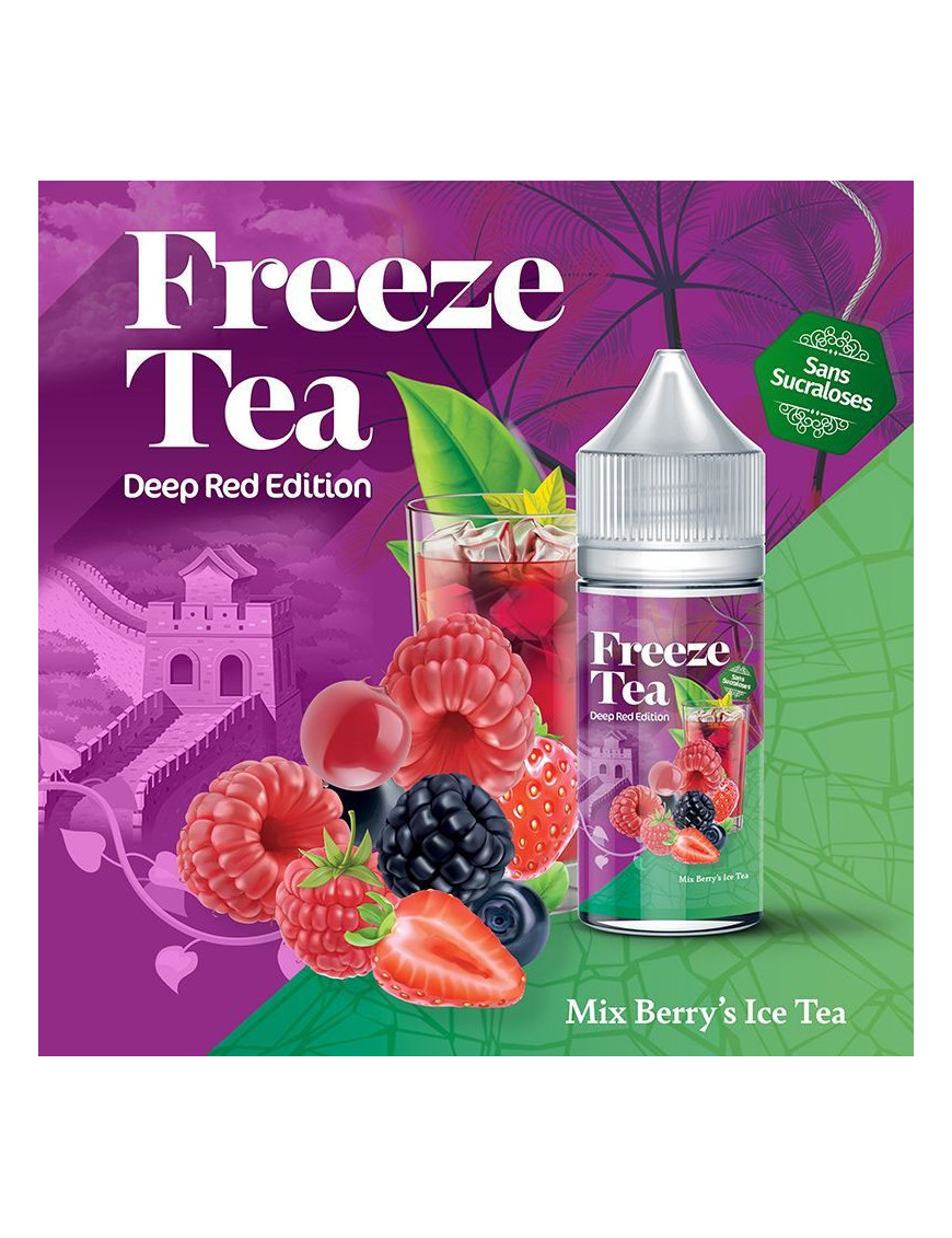 Concentré Mix Berry's Ice Tea 30ml - Freeze Tea - Made In Vape