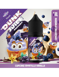 Konzentrat Cupcake Heidelbeere Vanille 30ml - Dunk Juice Factory - Made In Vape