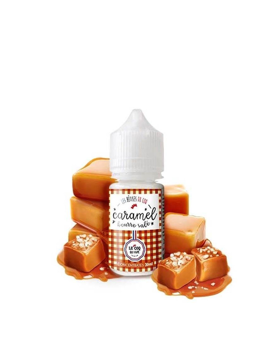 Concentré Le Coq qui Vape Caramel Beurre Salé 30 ml – Le Coq qui Vape Concentré Le Coq qui Vape Caramel Beurre Salé 30 ml – Le Coq qui Vape