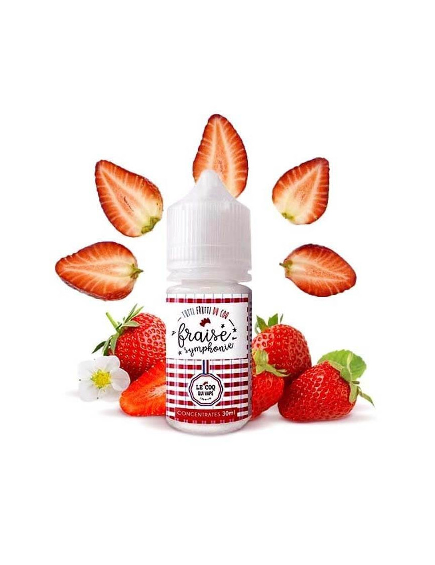 Konzentrat Le Coq qui Vape Fraise Symphonie 30 ml – Le Coq qui Vape Konzentrat Le Coq qui Vape Fraise Symphonie 30 ml – Le Coq qui Vape