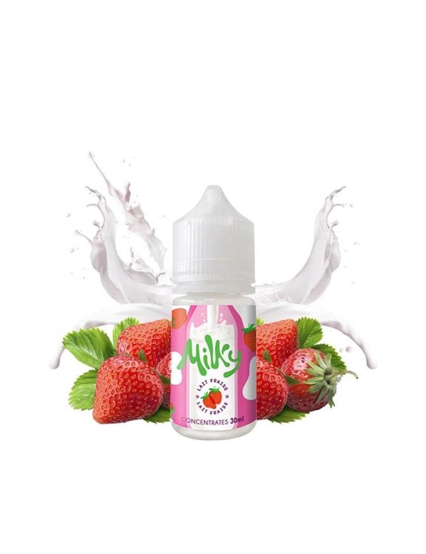 Concentré Le Coq qui Vape Lait Fraise 30 ml – Milky Concentré Le Coq qui Vape Lait Fraise 30 ml – Milky