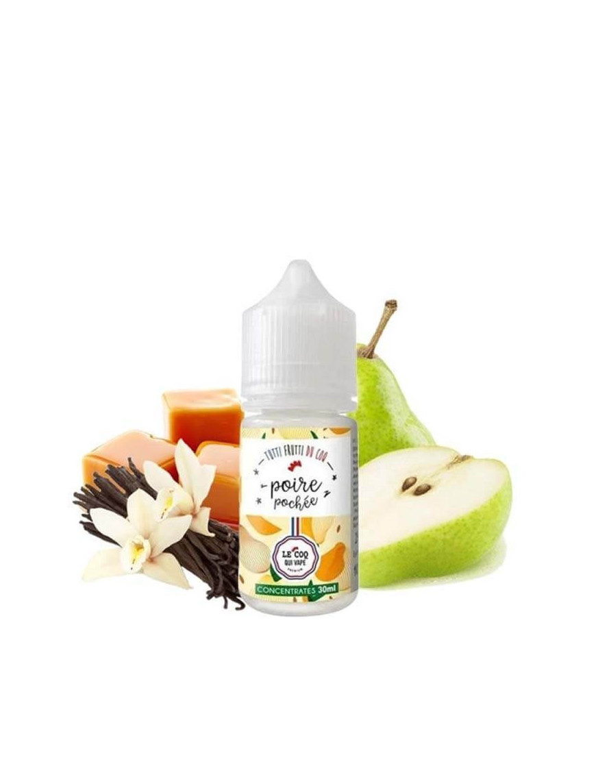 Konzentrat Poire Pochée 30 ml – Le Coq qui Vape Konzentrat Poire Pochée 30 ml – Le Coq qui Vape