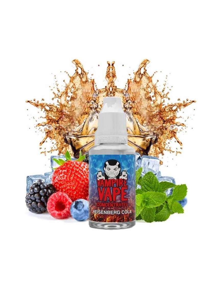 Concentré Vampire Vape Heisenberg Cola 30 ml Concentré Vampire Vape Heisenberg Cola 30 ml