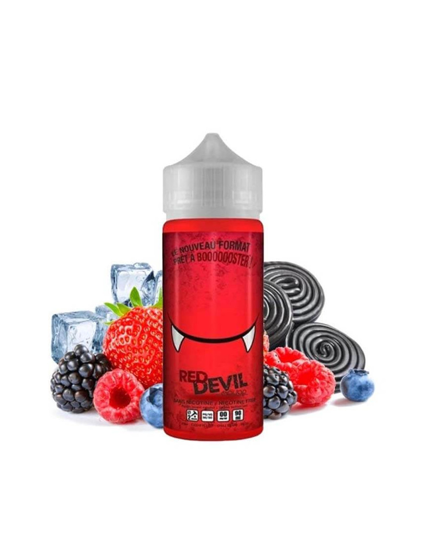 E‑liquide Red Devil 0 mg 100 ml – Les Devils by Avap