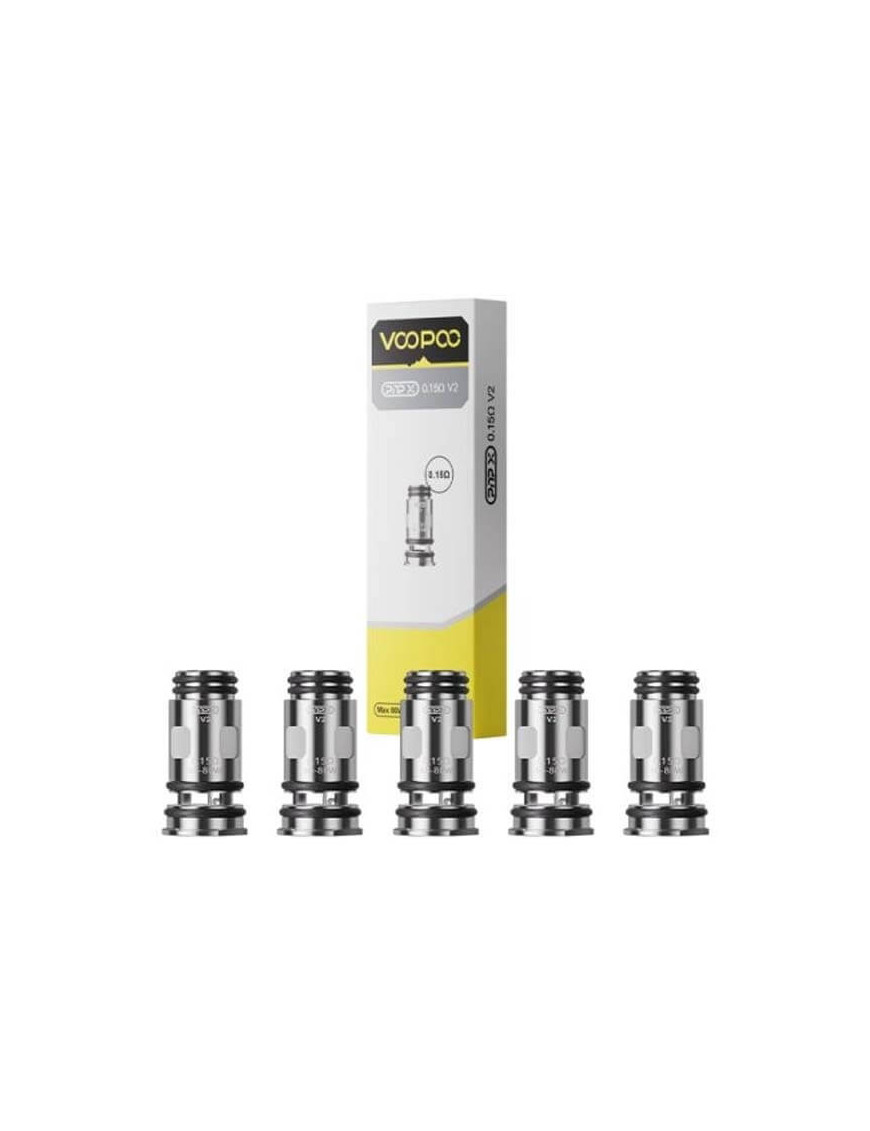 Voopoo PnP X V2 Coils 0.15 bis 0.6 Ohm – 5 Stück