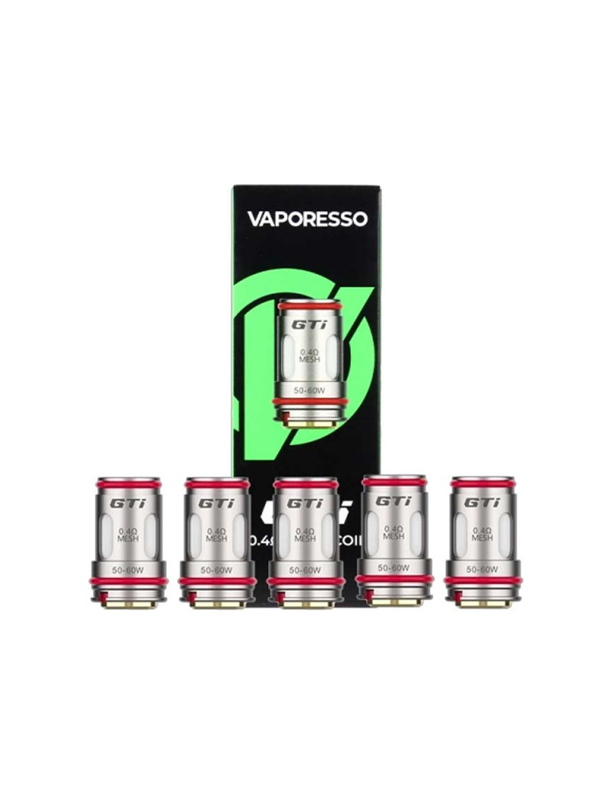 GTi Widerstände 0,15 / 0,20 / 0,40 / 0,50 Ω (5 Stück) – Vaporesso