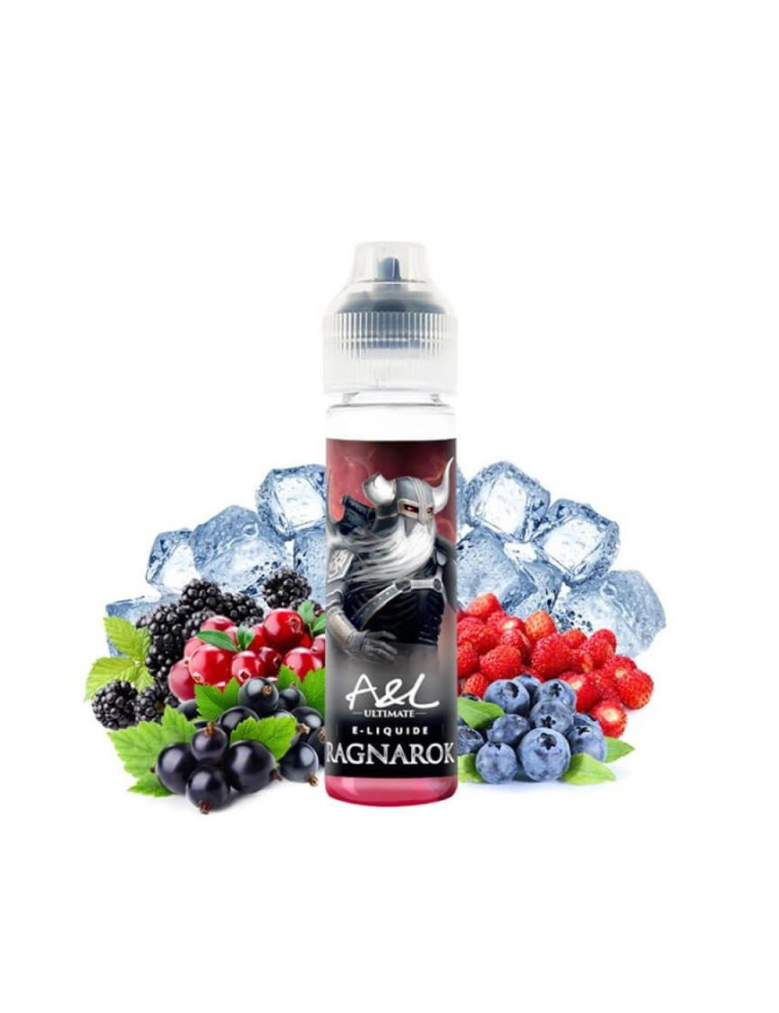 Ragnarok 0mg 50ml - Ultimate von A&L | E-Liquid rote Früchte mit Frische