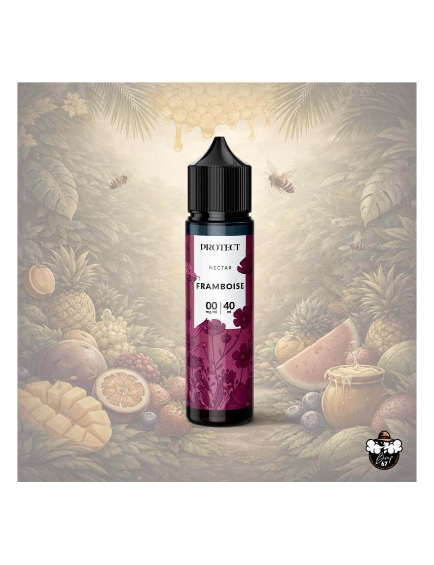 Framboise 40ml 0 mg – Protect | Gamme Nectar 50/50