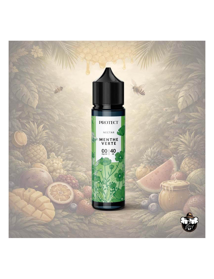 Menthe Verte 40 ml 0 mg – Protect | Nectar 50/50