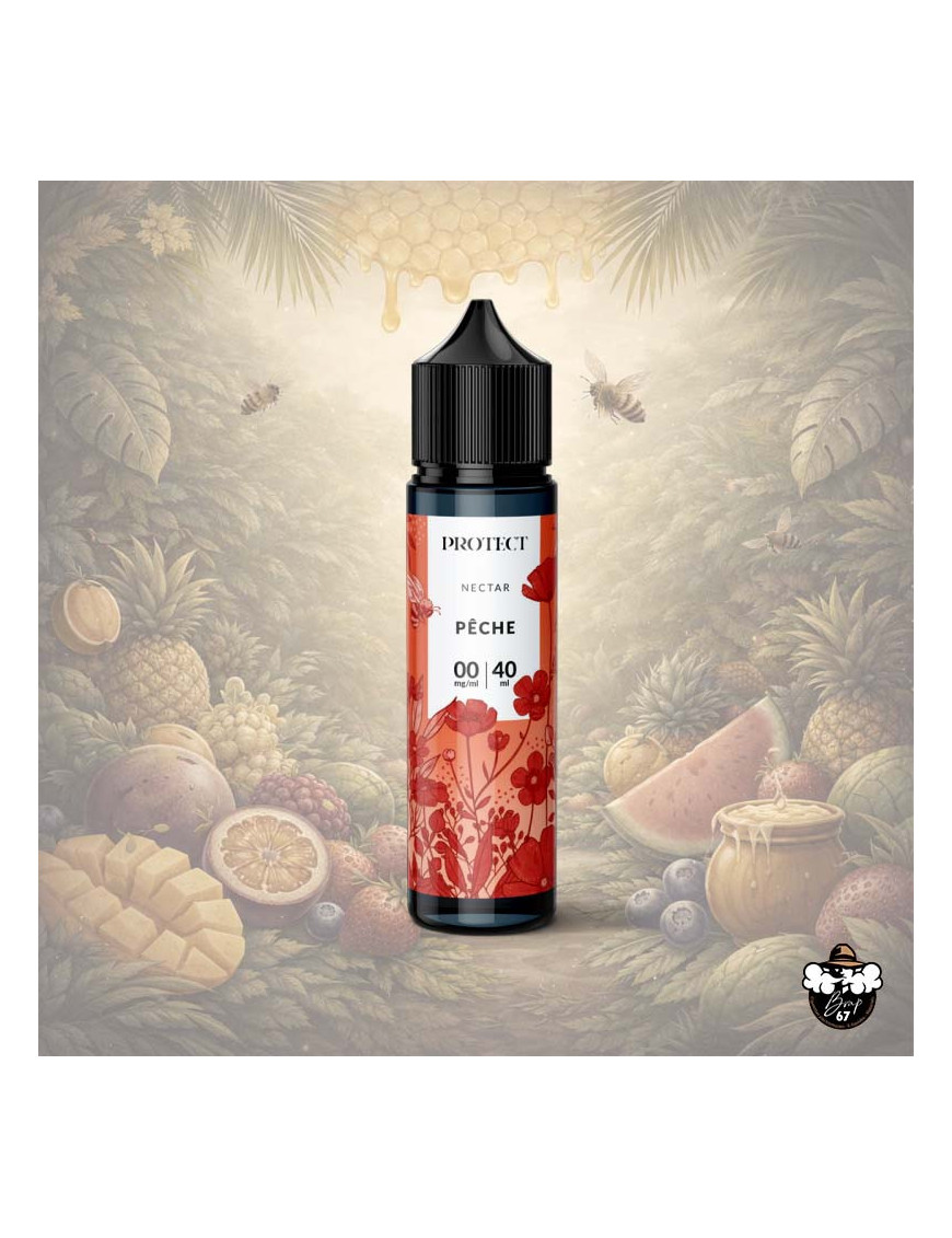 Pêche 40 ml 0 mg – Protect | Nectar 50/50