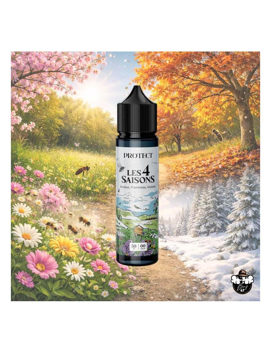 Bonbon Himbeere Veilchen 50 ml 0 mg – Protect