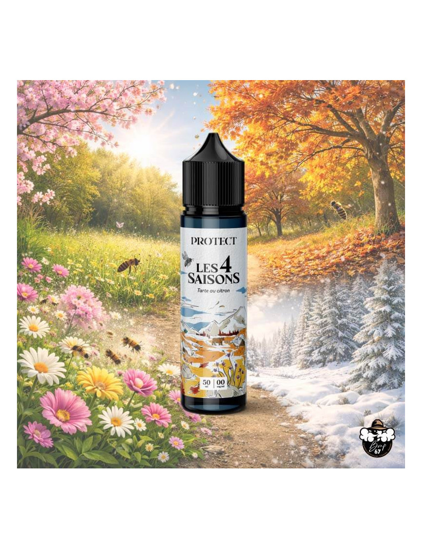 Tarte au citron 50ml 0 mg – Protect | Les 4 Saisons