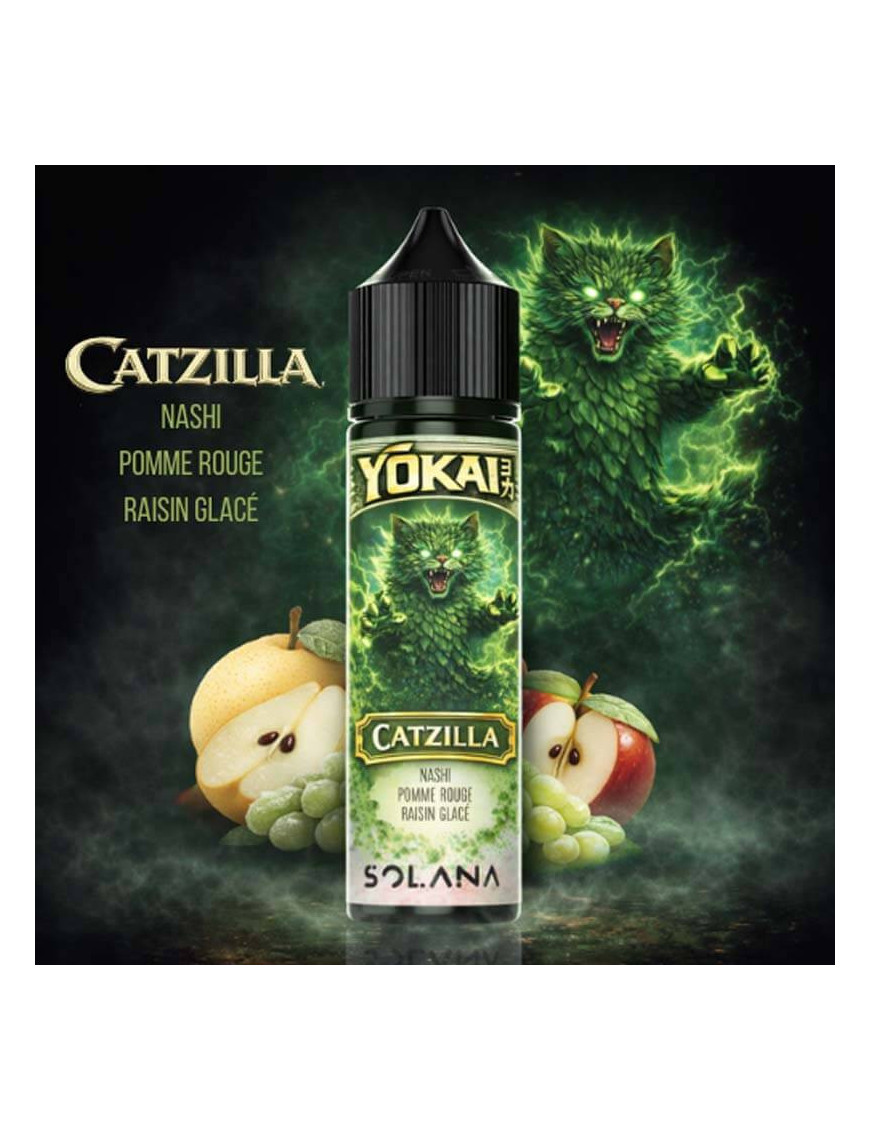 Catzilla 50ml Yokai Solana – e-liquide 0 mg