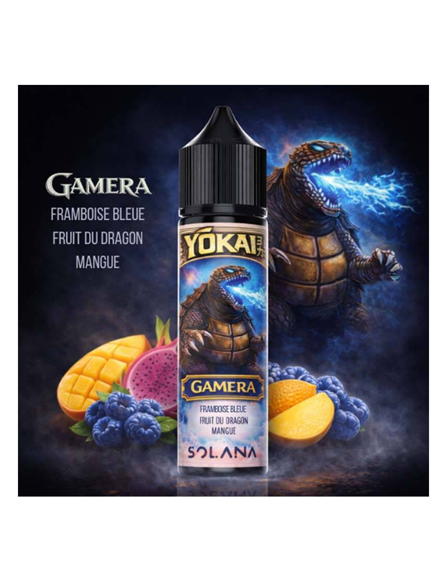 Gamera 50ml Yokai Solana – e-liquide 0 mg