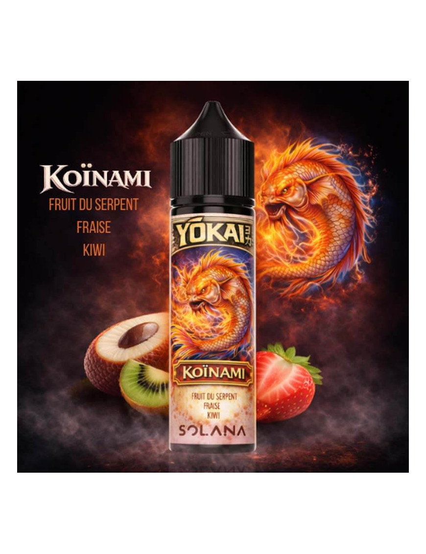 Koïnami 50ml Yokai Solana – e-liquide 0 mg