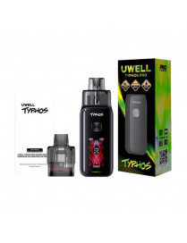Pack Pod Typhos Pro 6 ml 3000 mAh Uwell | Pod puissant et polyvalent