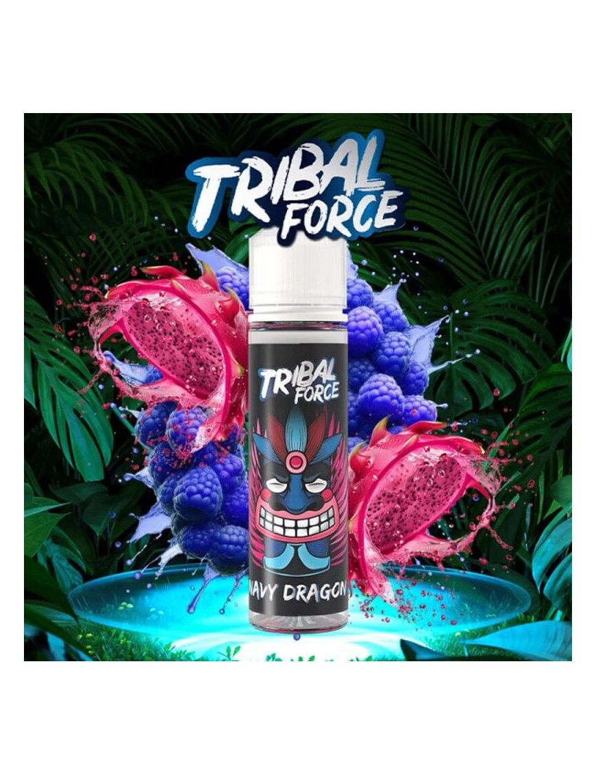 Navy Dragon 0mg 50ml - Tribal Force | E-Liquid Drachenfrucht und blaue Himbeere