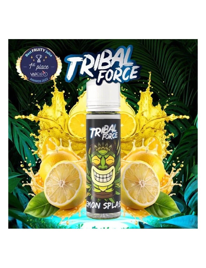 Lemon Splash 0mg 50ml - Tribal Force | E-Liquid Limonade und Zitrone