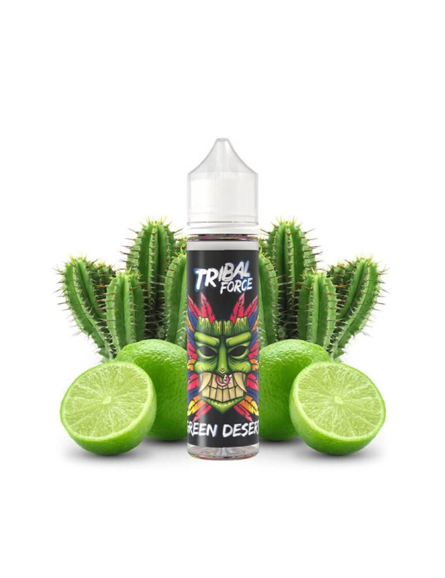 Green Desert 0mg 50ml - Tribal Force | E-Liquid Kaktus und Limette