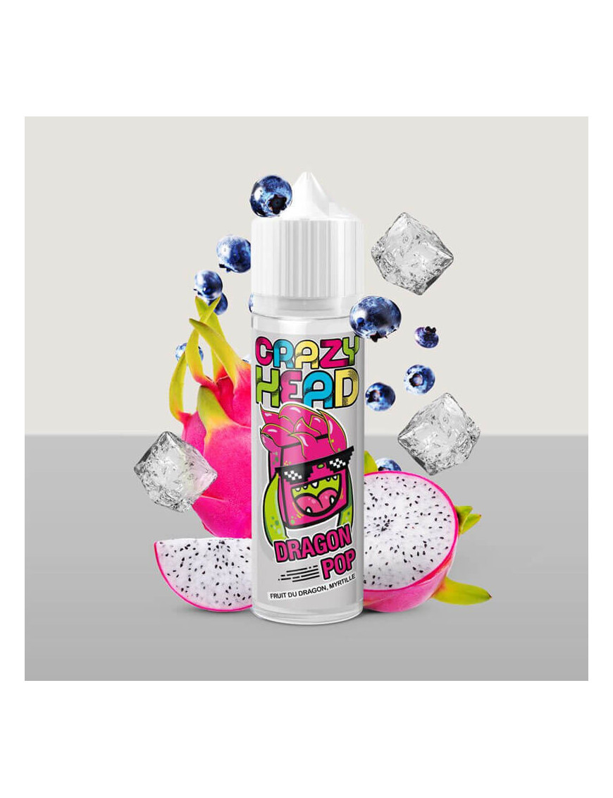 Dragon Pop 50ml 0mg - Flavor Hit Crazy Head