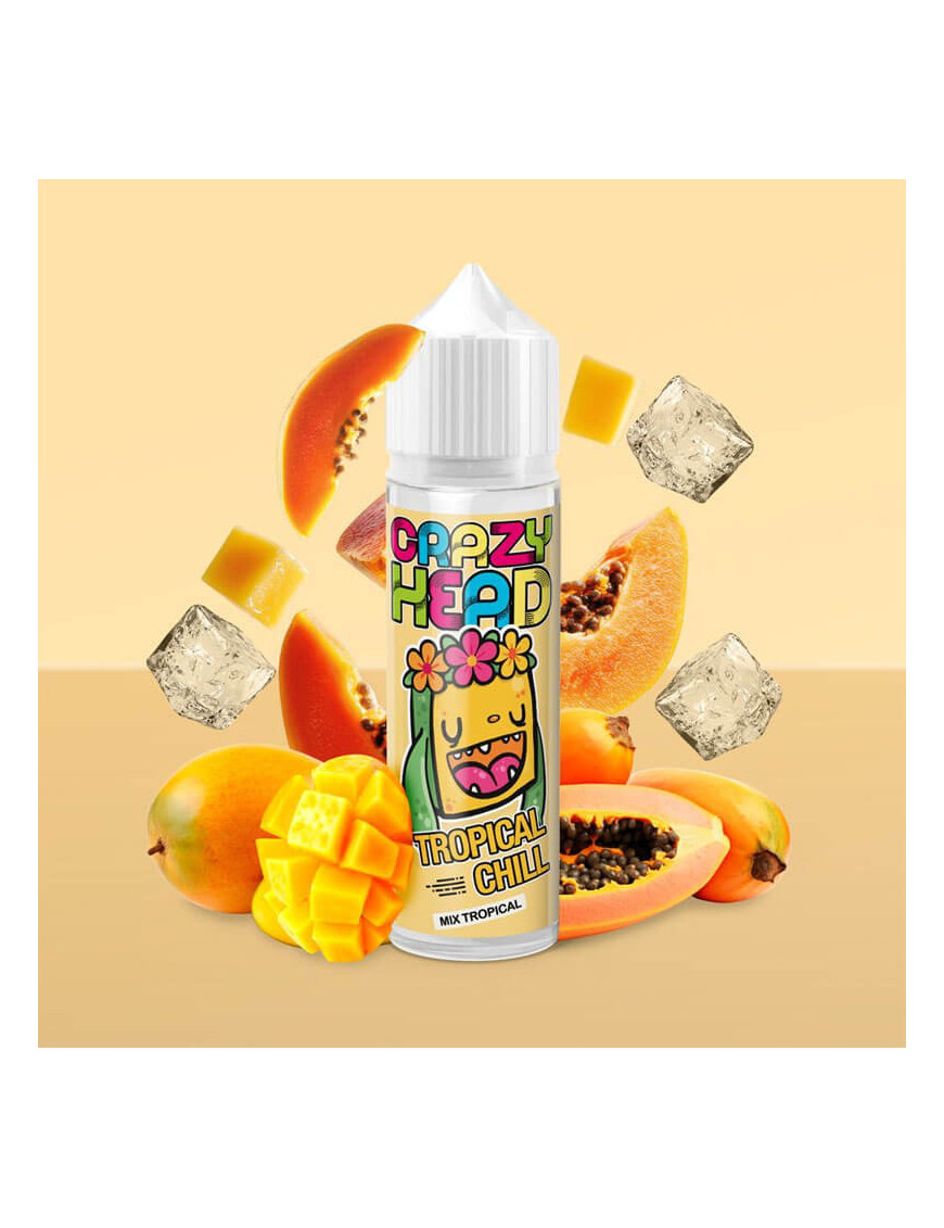 Tropical Chill 50ml 0mg - Flavor Hit Crazy Head