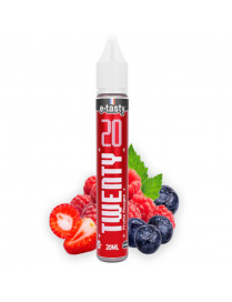 E-liquide Fruits Rouges 20 ml 0 mg E.Tasty