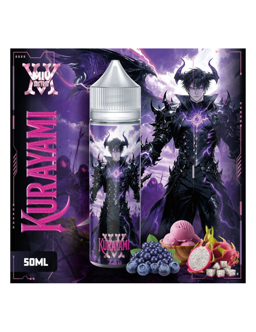 Kurayami 50ml MIV Made In Vape - E-liquide 0 mg