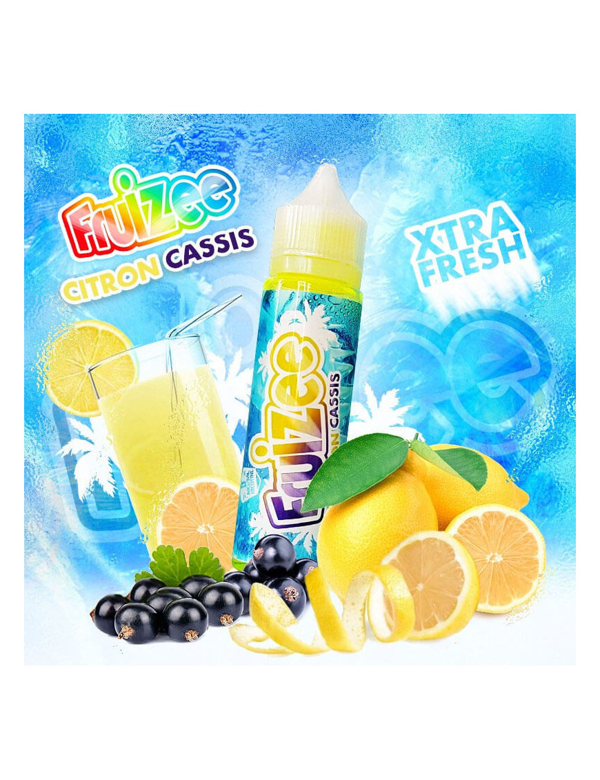 Citron Cassis 50ml Fruizee Eliquid France - 0 mg