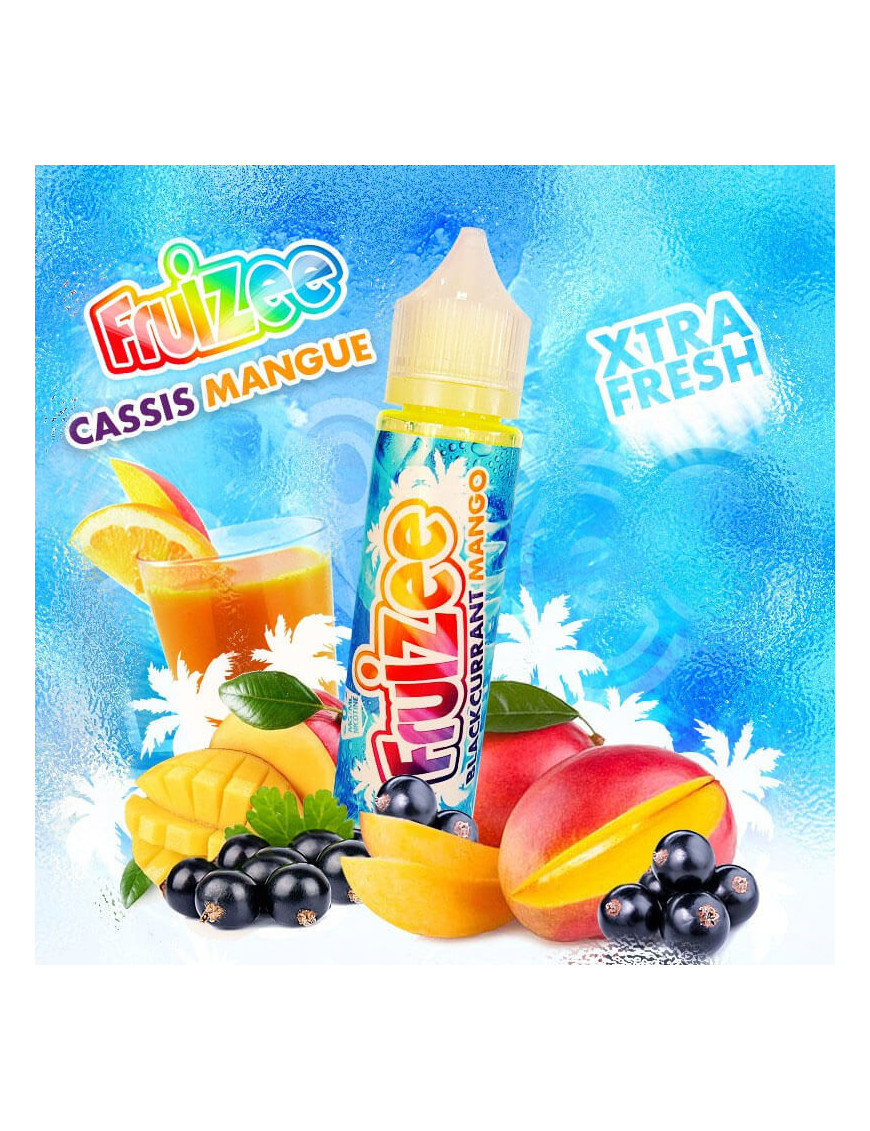 Cassis Mangue 50ml Fruizee Eliquid France - 0 mg