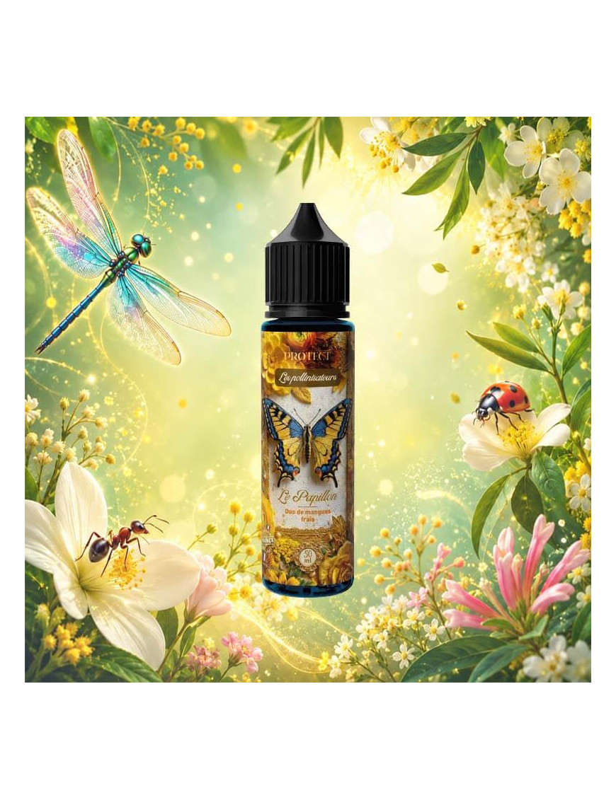 Le Papillon 50 ml Protect – E-liquide 0 mg 40/60