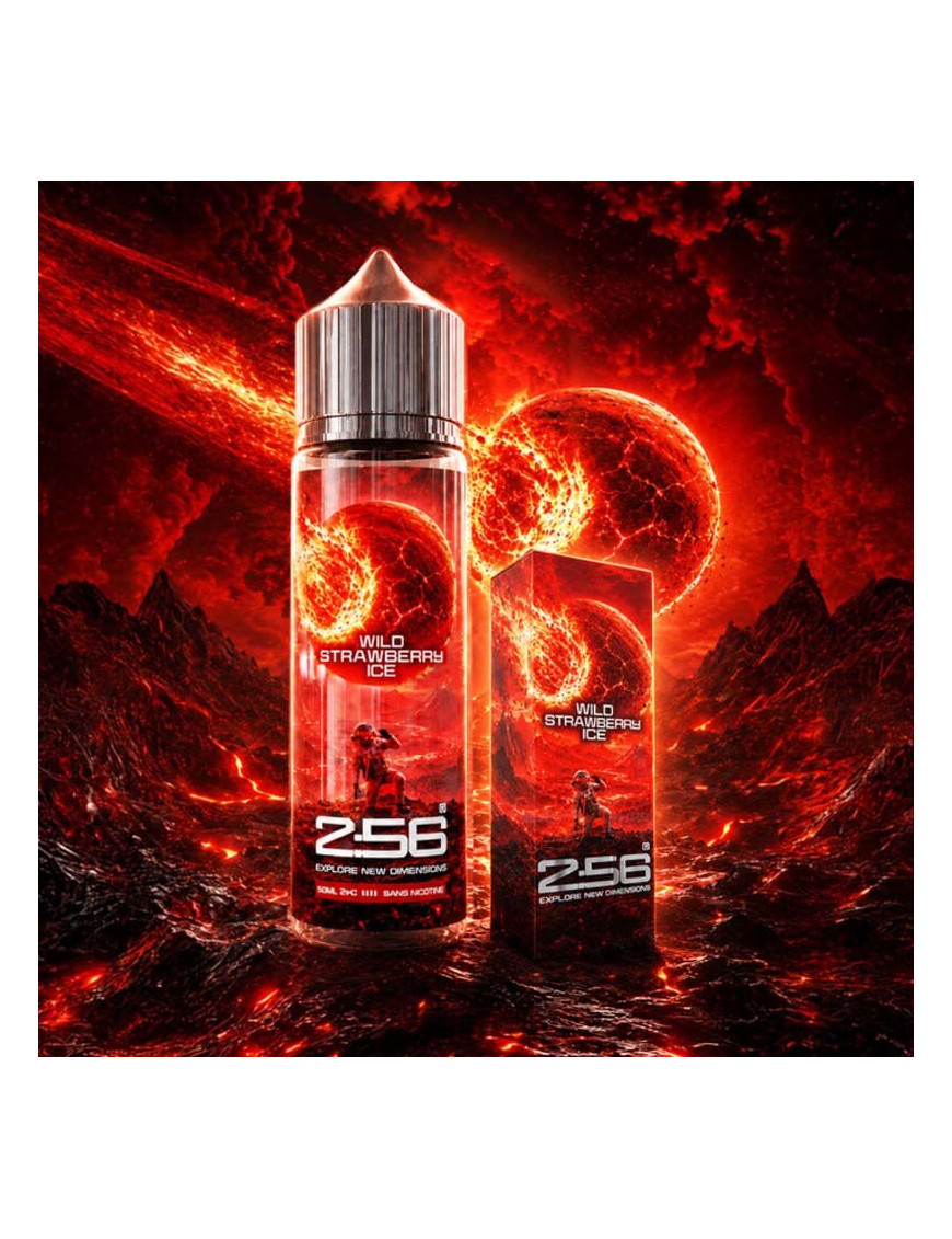 Wild Strawberry Ice 50 ml 0 mg – 2:56 Flavor Hit